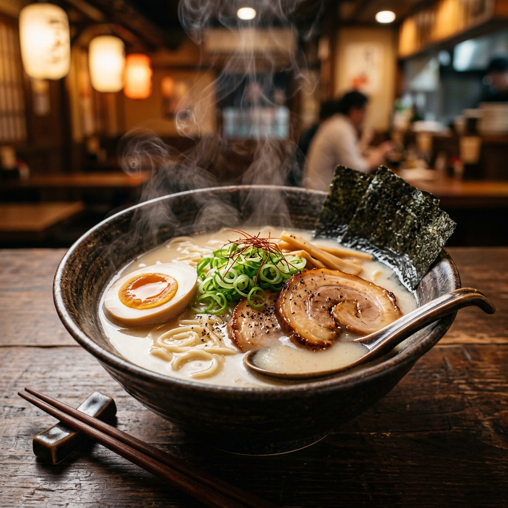 ラーメン店のホームページの見本。Google 集客向け。
